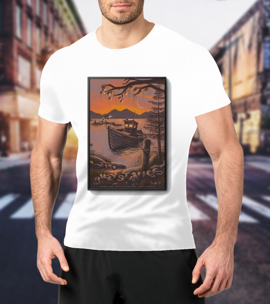 Billy Strings Everett Washington Oct 10 2026 Angles Of The Winds Arena T-Shirt