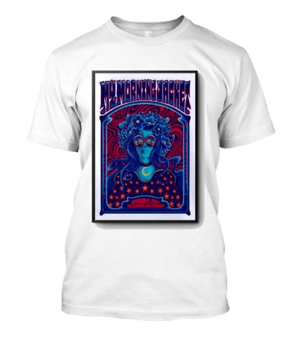 My Morning Jacket San Francisco October 9 2026 Psychedelic Floral Woman T-Shirt