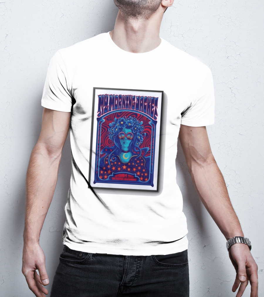 My Morning Jacket San Francisco October 9 2026 Psychedelic Floral Woman T-Shirt