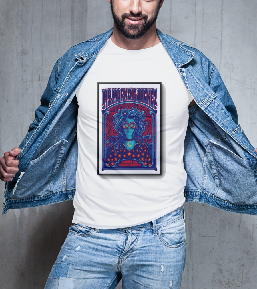 My Morning Jacket San Francisco October 9 2026 Psychedelic Floral Woman T-Shirt