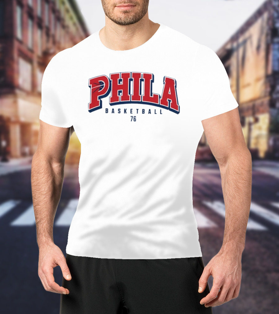PHILA Basketball 76ers Retro Sports T-Shirt
