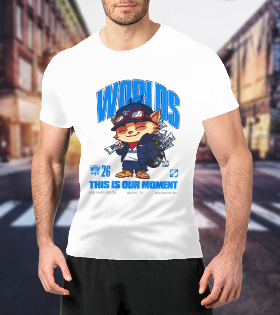 Worlds 2026 This Is Our Moment Riot Games Store T-Shirt