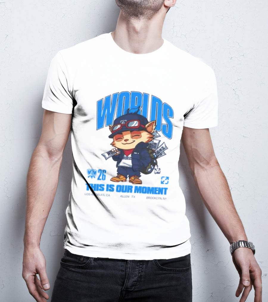 Worlds 2026 This Is Our Moment Riot Games Store T-Shirt