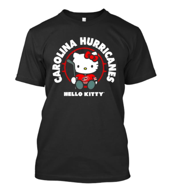 Carolina Hurricanes Hello Kitty Hockey Fan T-Shirt