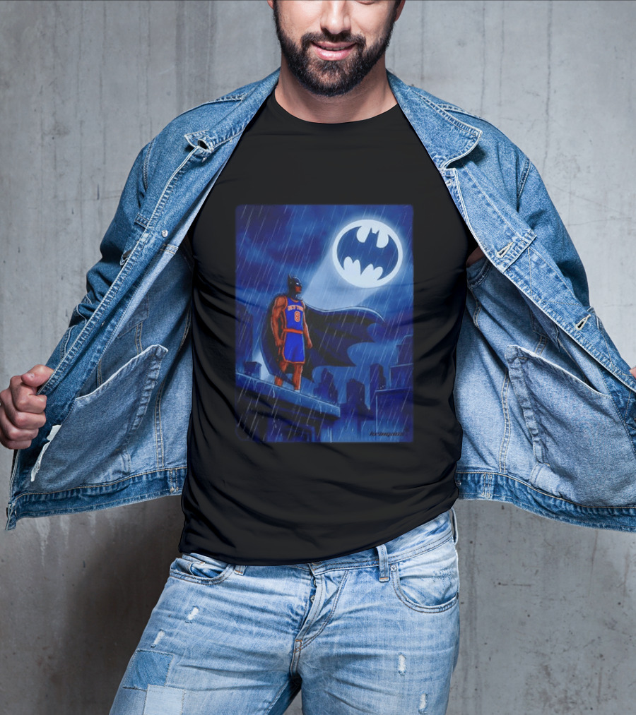 OG Anunoby Batman New York Knicks Gotham City T-Shirt