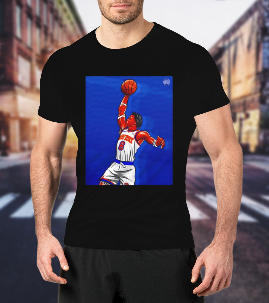 OG Anunoby New York Knicks Dunk Action Moment 8 Jersey T-Shirt
