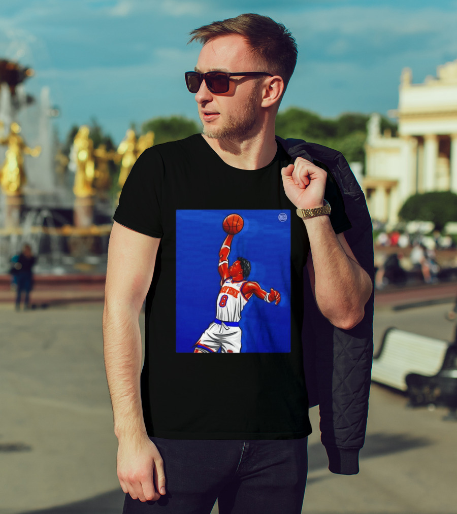 OG Anunoby New York Knicks Dunk Action Moment 8 Jersey T-Shirt