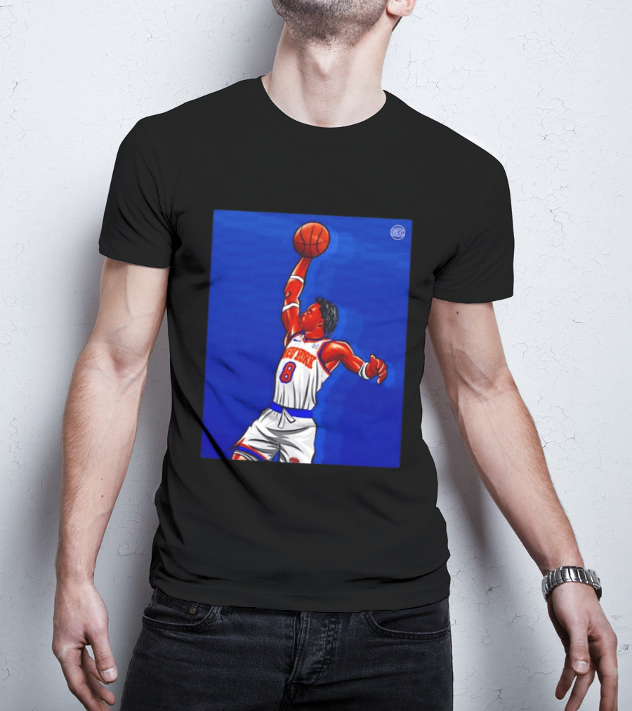 OG Anunoby New York Knicks Dunk Action Moment 8 Jersey T-Shirt