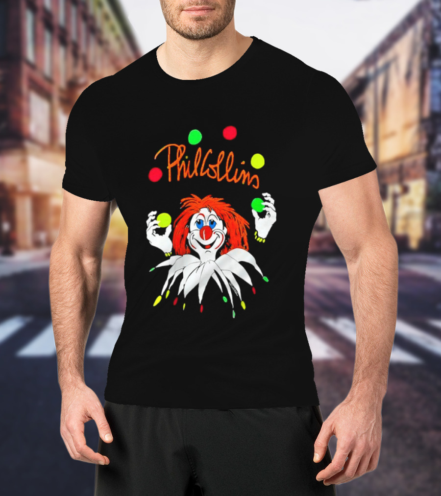 Phil Collins But Seriously Juggling Clown T-Shirt
