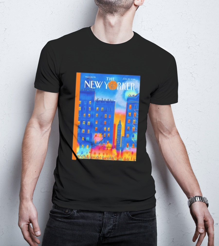 Pierre Emmanuel Lyet The New Yorker June 12 2023 Basketball Art Cover T-Shirt