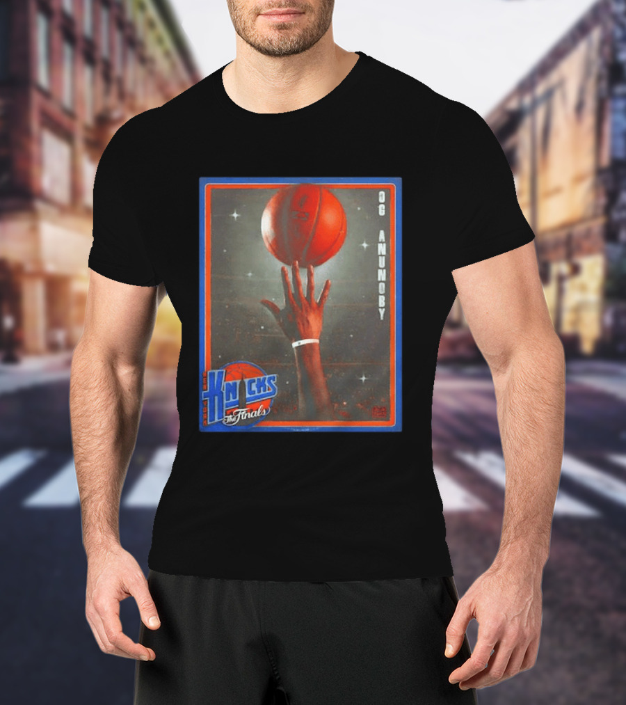 The New York Knicks The Finals OG Anunoby Basketball T-Shirt