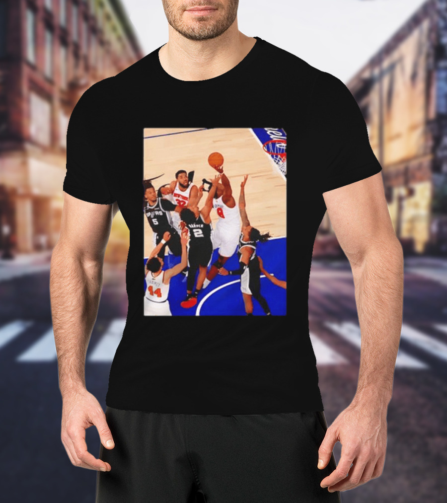 The Putback With OG Knicks Dunking Against Spurs T-Shirt