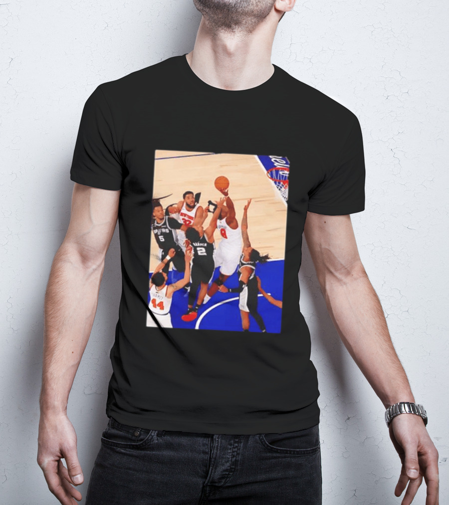 The Putback With OG Knicks Dunking Against Spurs T-Shirt