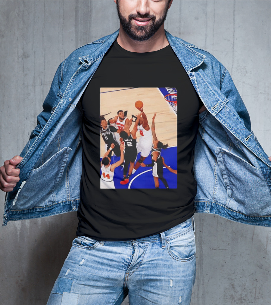 The Putback With OG Knicks Dunking Against Spurs T-Shirt