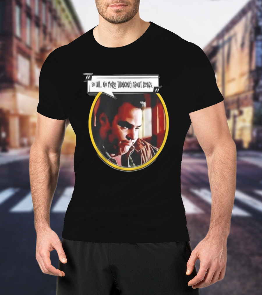 Tony Soprano The Sopranos No More Thinking About Bears HBO Television T-Shirt