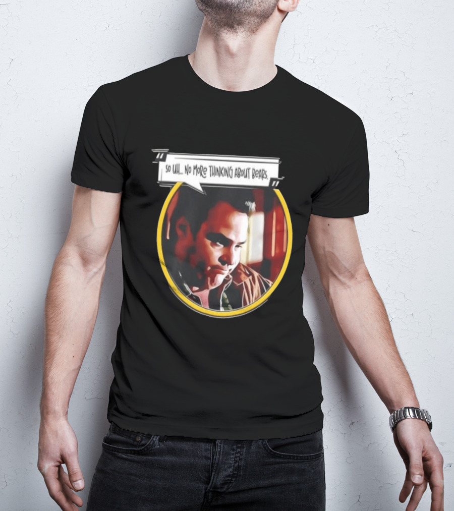 Tony Soprano The Sopranos No More Thinking About Bears HBO Television T-Shirt