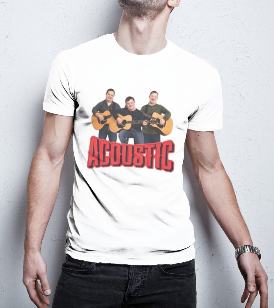 Acoustic Play Guitar Meme Trio T-Shirt