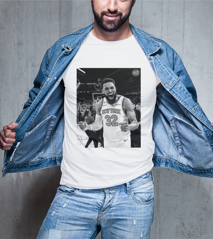 Knicks Nation Loud And Proud New York Basketball Karl Anthony Towns Celebration T-Shirt