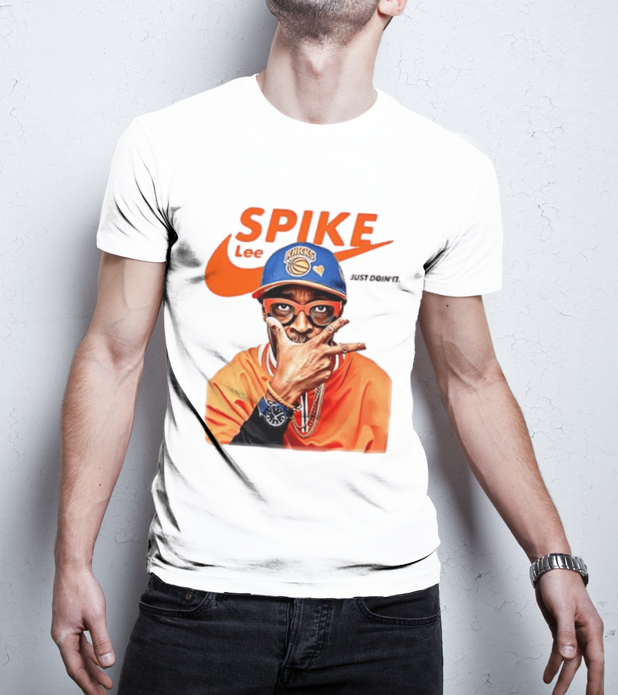 Spike Lee Knicks New York JUST DOIN IT T-Shirt