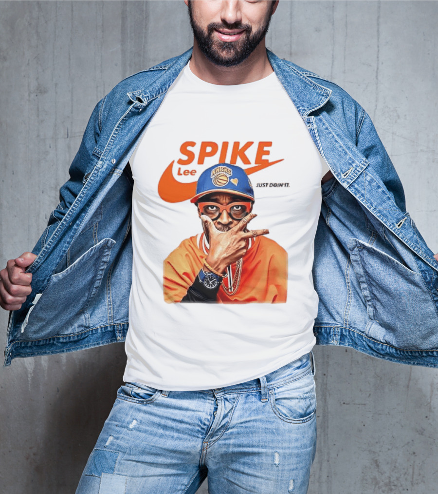 Spike Lee Knicks New York JUST DOIN IT T-Shirt
