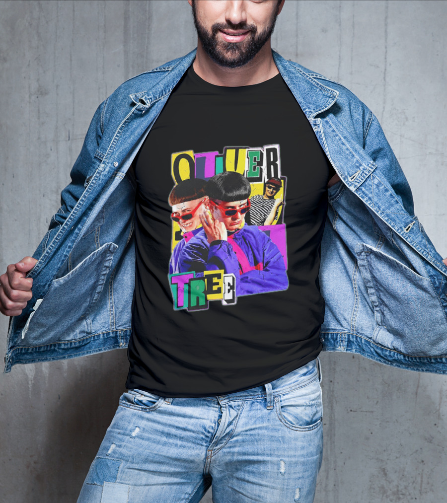 Oliver Tree 1993 2026 Memorial Collage With Retro Sunglasses T-Shirt