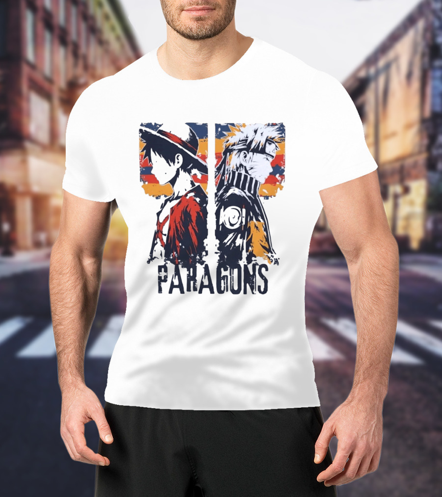 Anime Paragons Comic Con Cosplay Icons Duo T-Shirt