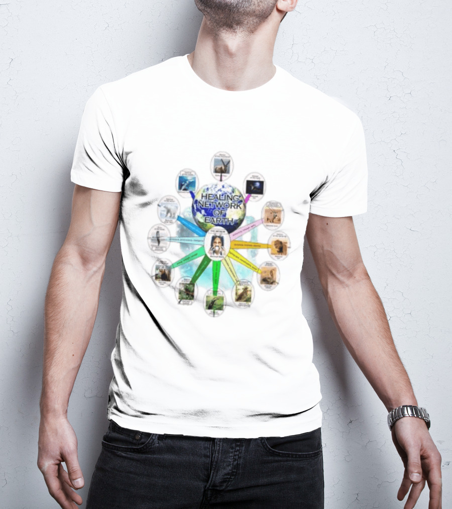 Healing Network Of Earth Spiritual Connections T-Shirt