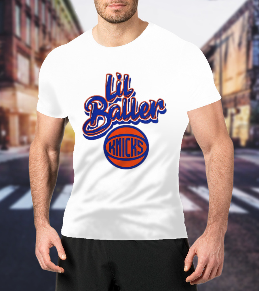 Lil Baller New York Knicks NBA Pride Month 2026 T-Shirt