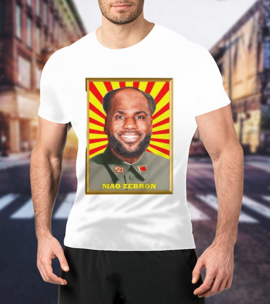 Mao Zebron #23 Lebron James Meme T-Shirt