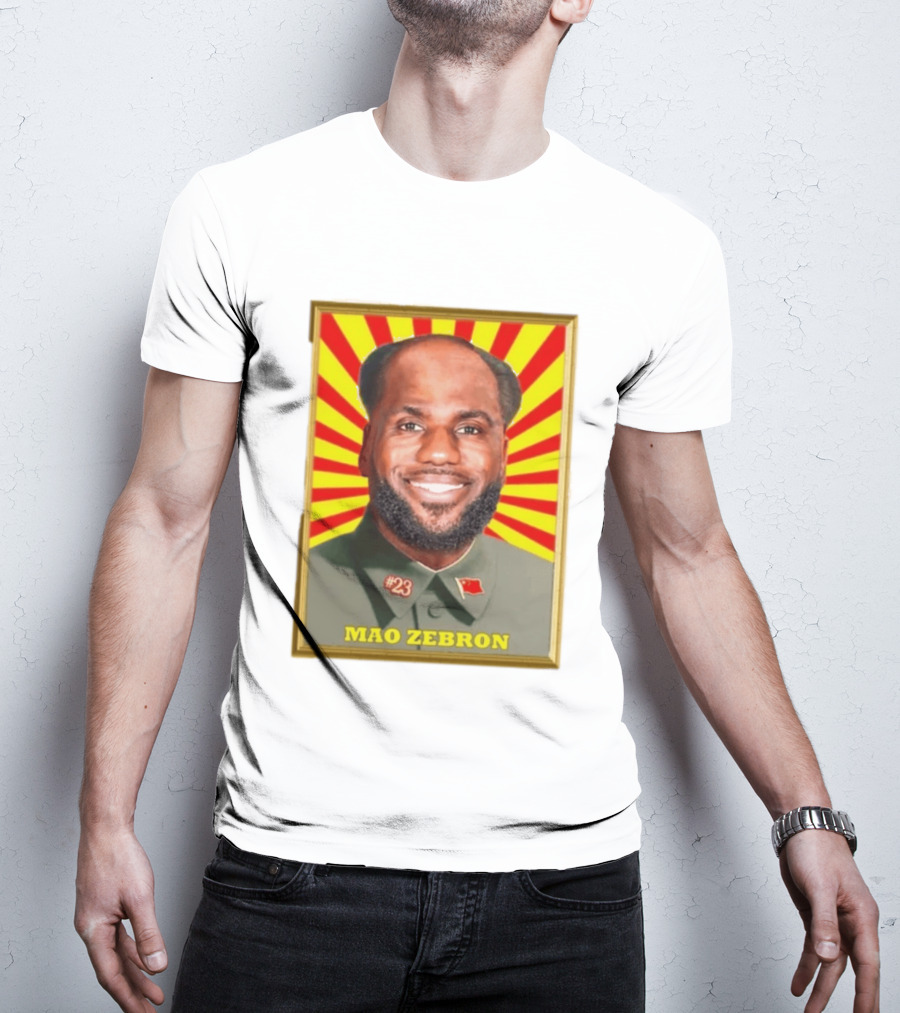 Mao Zebron #23 Lebron James Meme T-Shirt