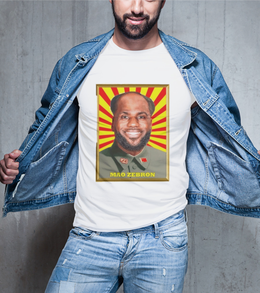 Mao Zebron #23 Lebron James Meme T-Shirt