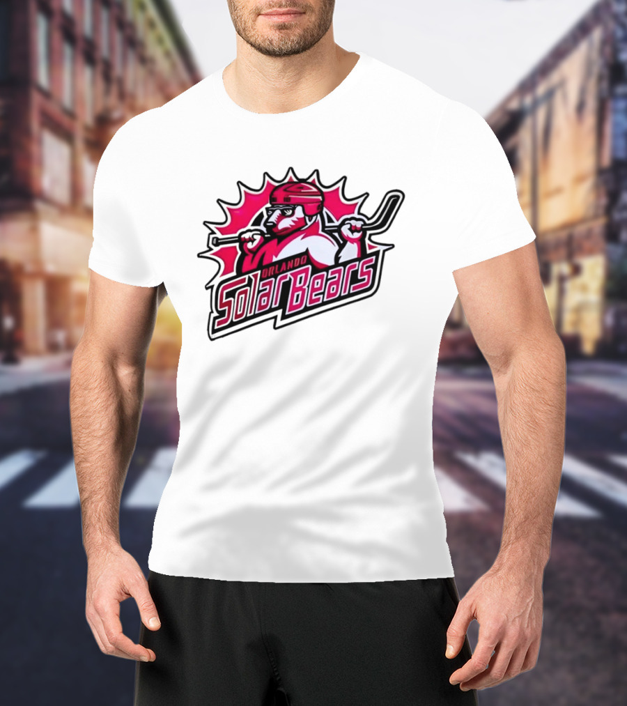 Orlando Solar Bears Pink Whitney Special Edition Hockey T-Shirt