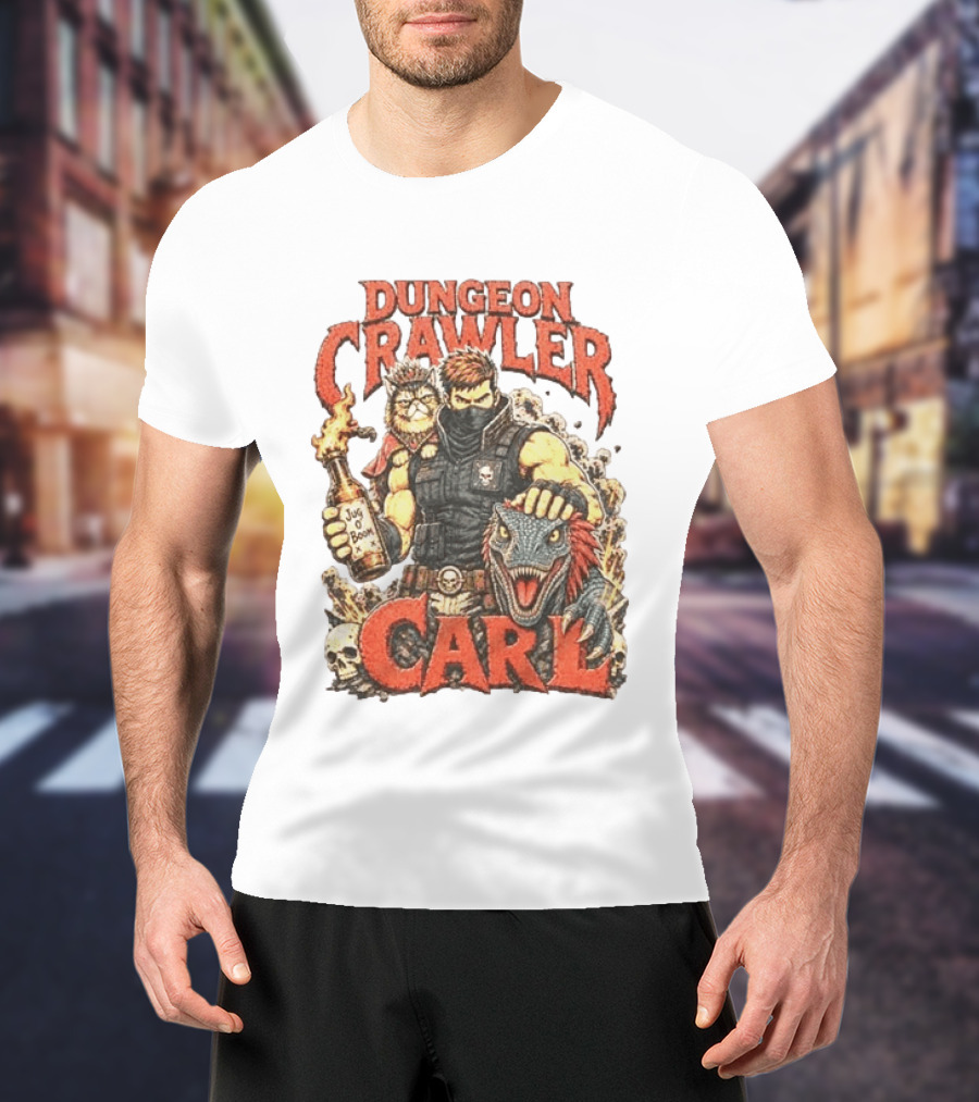 Dungeon Crawler Carl Princess Donut And Mongo You Will Not Break Me T-Shirt