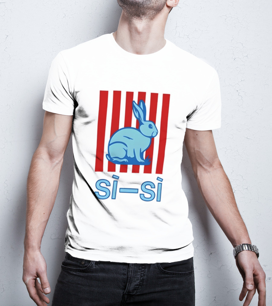Rm Bottega Veneta Sisi Rabbit Stripes Si Si T-Shirt