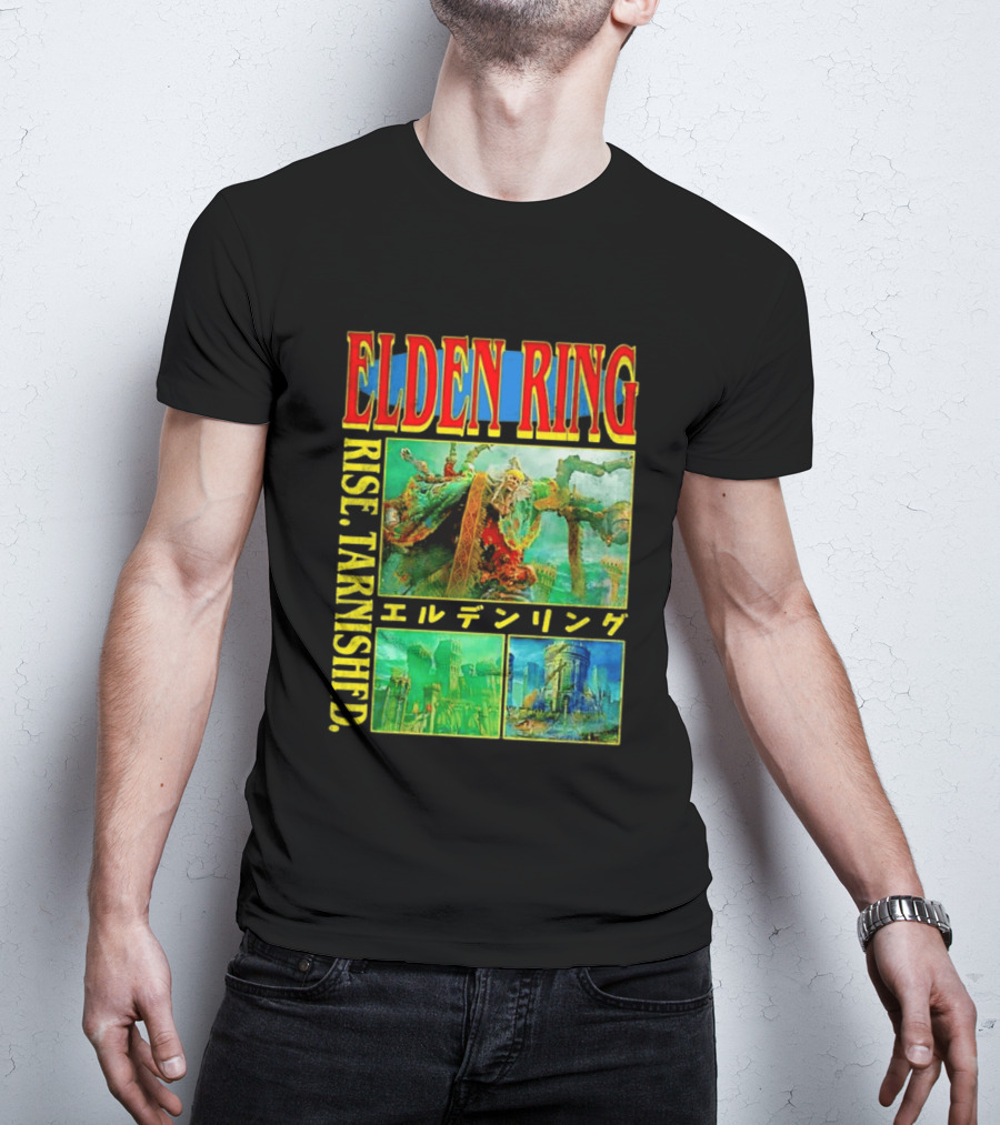 Elden Ring Godrick The Grafted Rise Tarnished Japanese T-Shirt