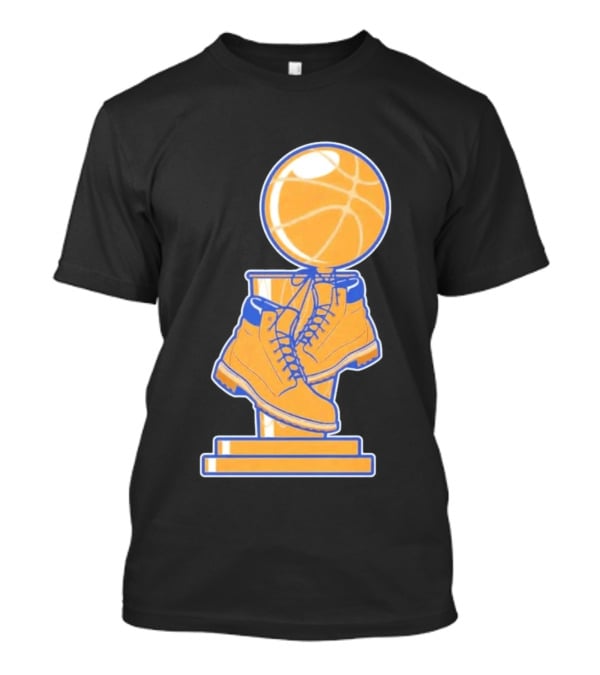 NY Basketball Trophy Timberland Boots T-Shirt