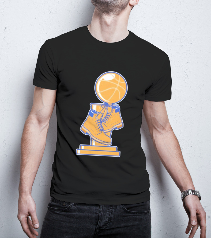 NY Basketball Trophy Timberland Boots T-Shirt