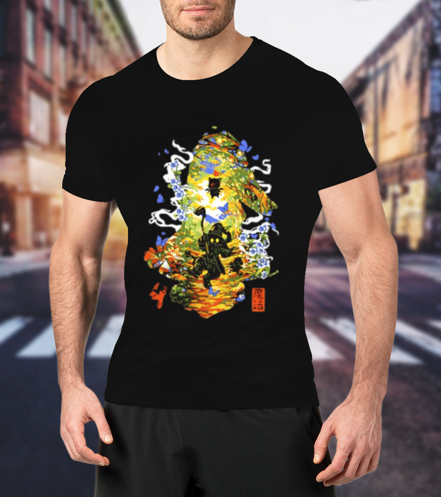 Vivi Ornitier Fantasy Character Artistic Butterfly Forest T-Shirt