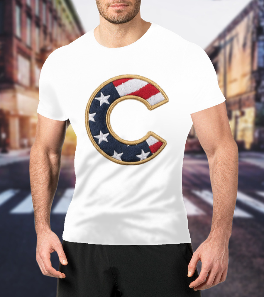 2026 Cubs Patriotic Independence Day Hats Stars And Stripes T-Shirt