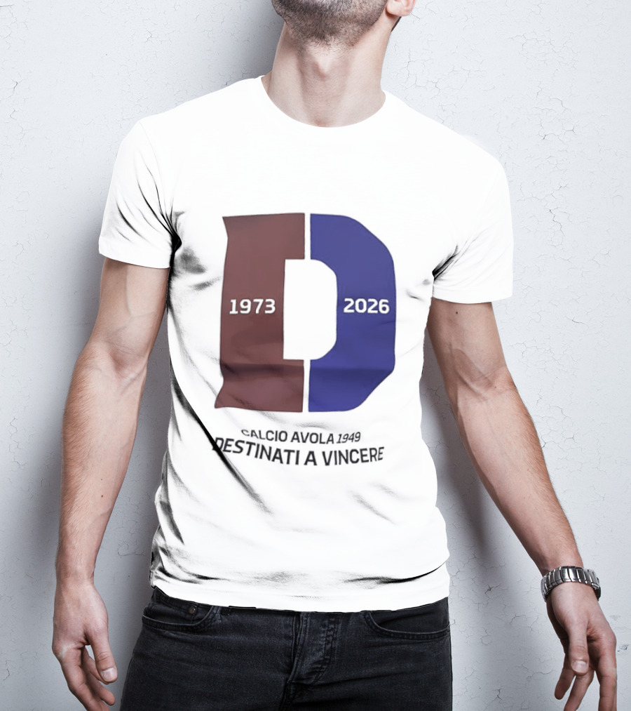 Calcio Avola 1949 Destinati A Vincere 1973 2026 T-Shirt