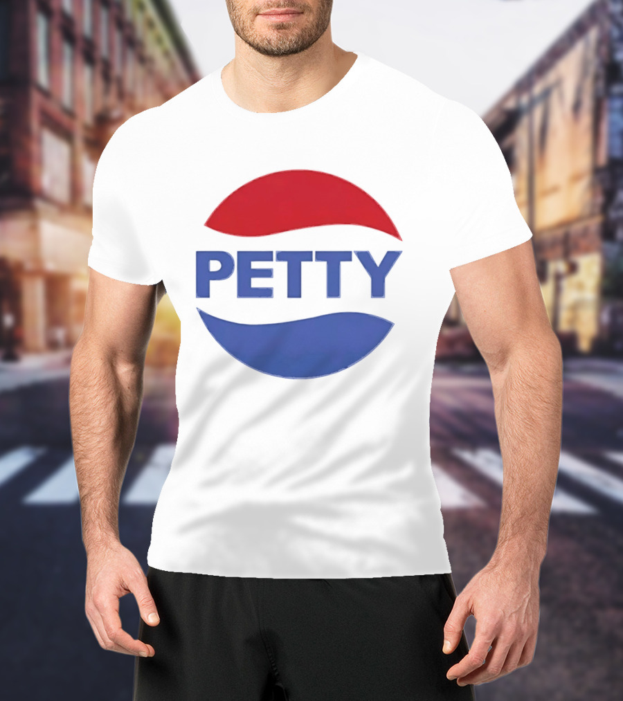 PETTY Pepsi Parody Red Blue T-Shirt
