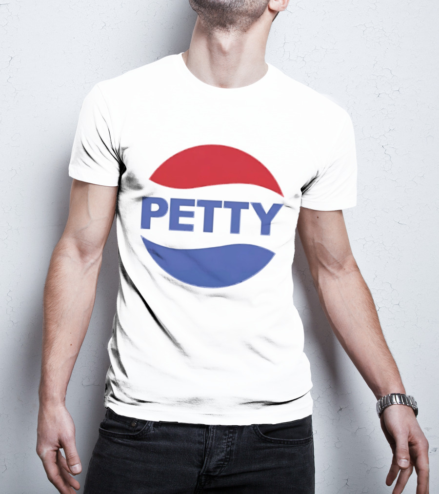 PETTY Pepsi Parody Red Blue T-Shirt