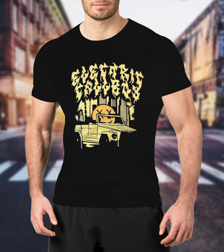 Electric Callboy Let The Good Times Roll Just Cruisin Urban Cityscape Vibes T-Shirt
