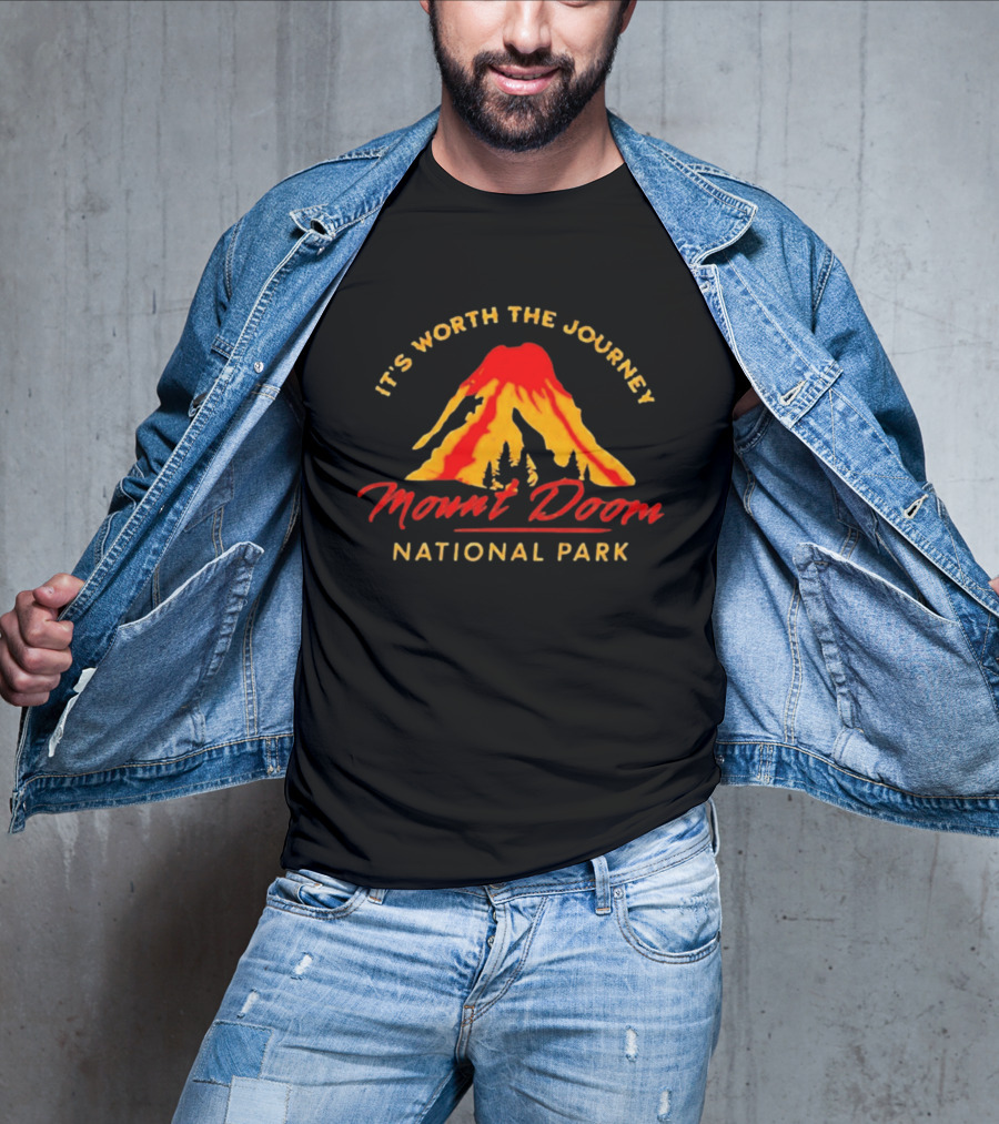It's Worth The Journey Mount Doom National Park Adventure T-Shirt