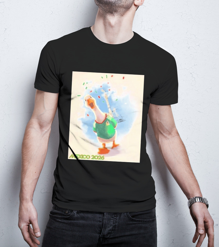 Goose Mexico Soccer Celebration 2026 T-Shirt