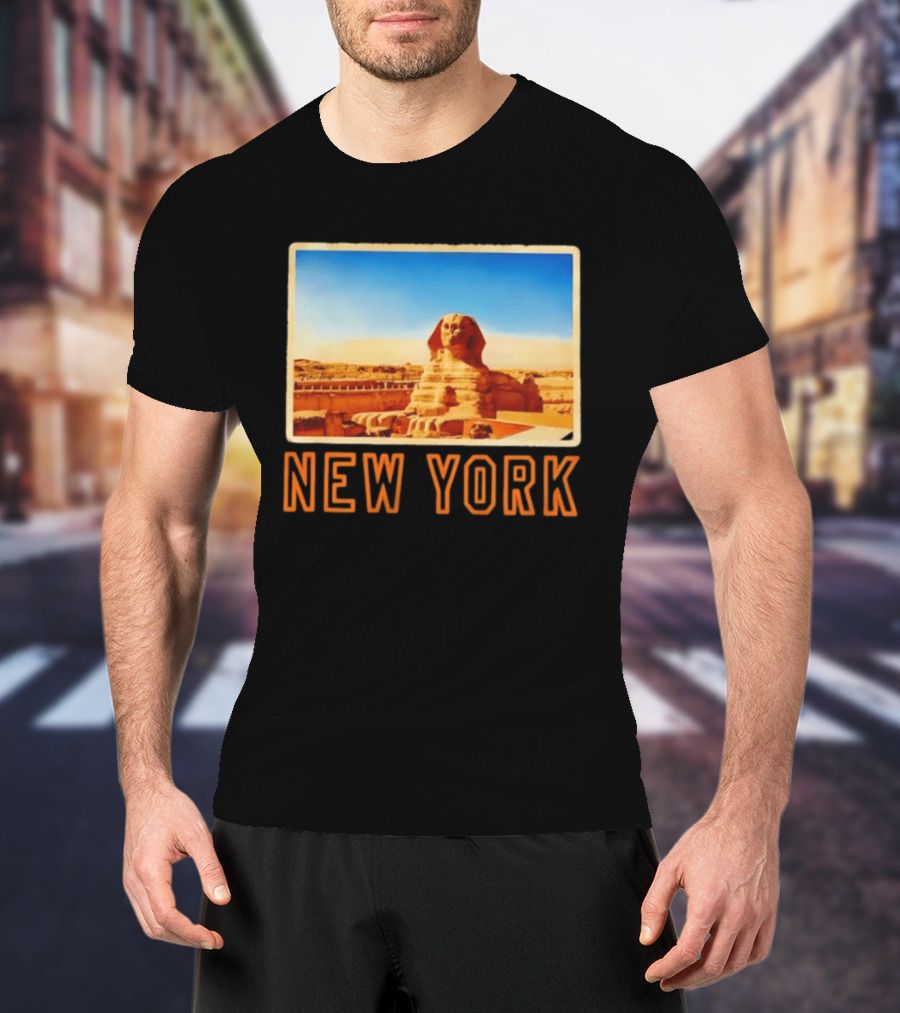 New York Humor Great Sphinx Of Giza Egypt Landmark T-Shirt