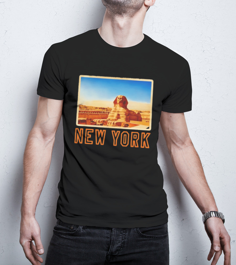 New York Humor Great Sphinx Of Giza Egypt Landmark T-Shirt