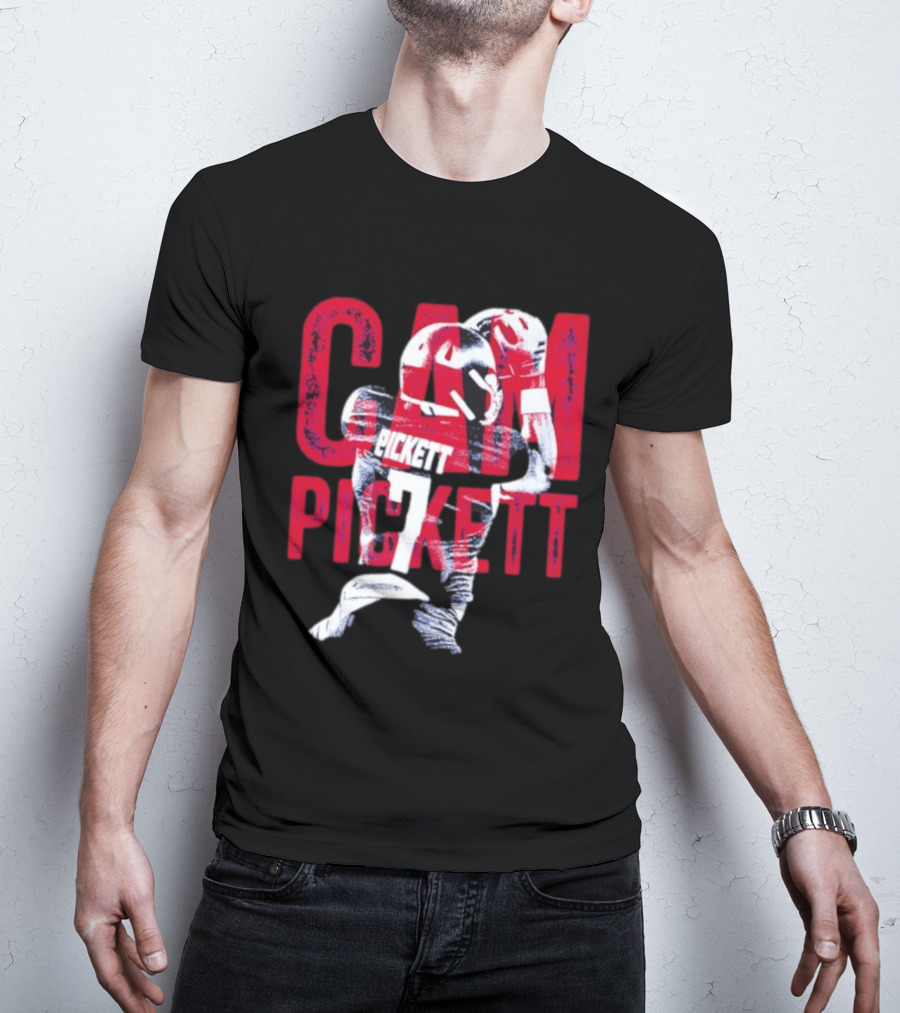 Kenny Pickett Pittsburgh Steelers Cam Pickett Number 7 T-Shirt