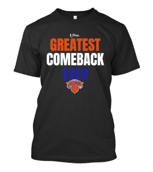 CHAMPIONS New York Knicks Evil Clown Basketball Trophy Champagne T-Shirt