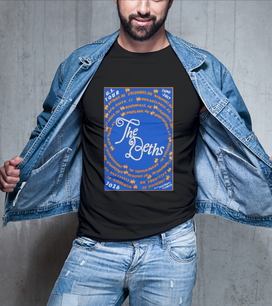 The Beths U.S. Tour 2026 New Haven St. Louis Philadelphia Providence T-Shirt